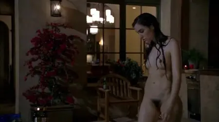 Sasha Gray parecía desnuda en la serie