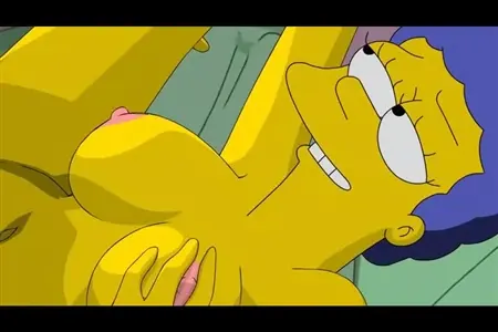 Seducer Marge satisface a su hombre gordo
